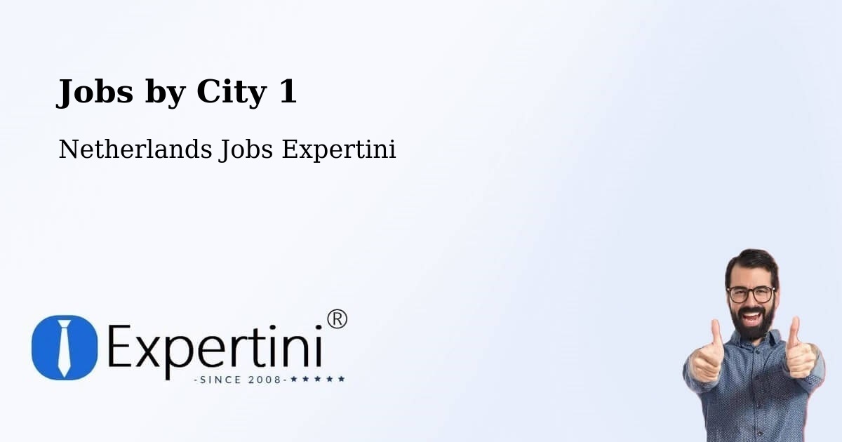City Jobs in Netherlands - Expertini
