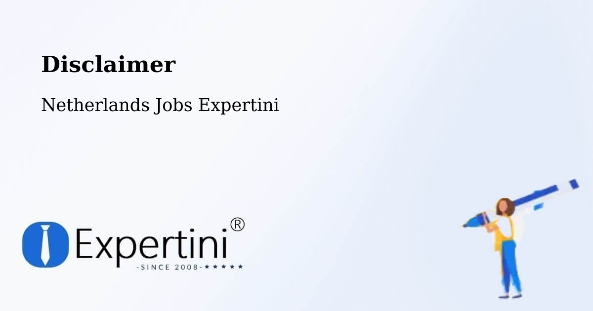 Disclaimer – Roden - Netherlands Jobs Expertini